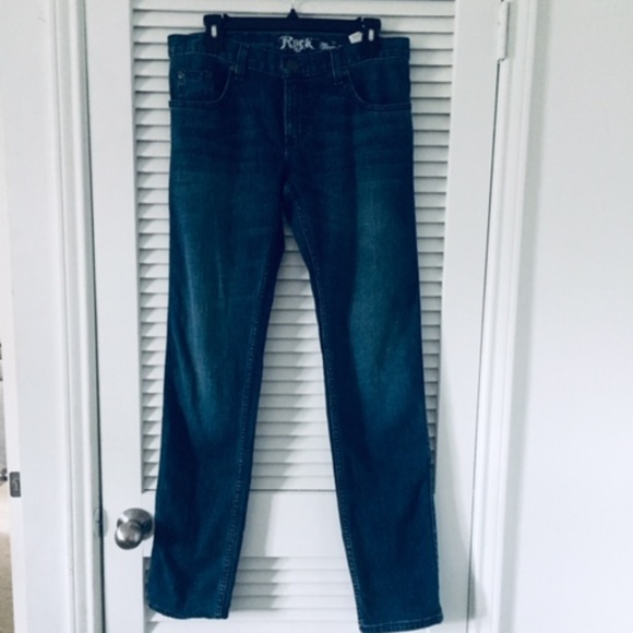 Rock 47 by Wrangler Boyfriend Straight Leg - Picture 1 of 3
